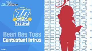 [Blue Archive] Bean Bag Toss Contestant Intros