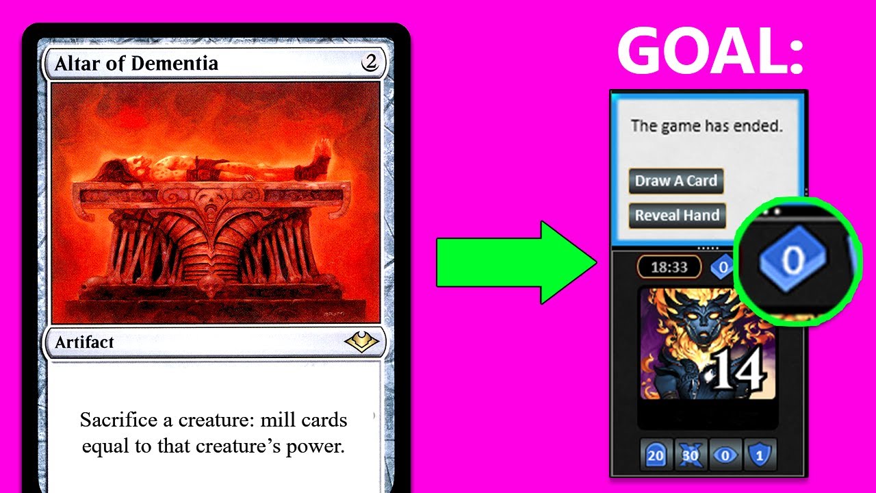 Altar of Dementia Combo REVIVED in Modern! (Gameplay) Altar of Dementia Combo REVIVED in Modern! (Gameplay)