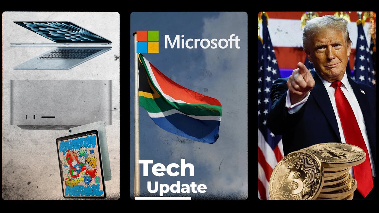 Apple’s New Mac | Microsoft’s $296M AI Investment | Trump’s Bitcoin Reserve