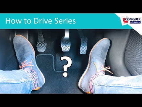 Best foot position for gas brake and clutch control - including small feet