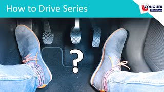 Best foot position for gas brake and clutch control - including small feet