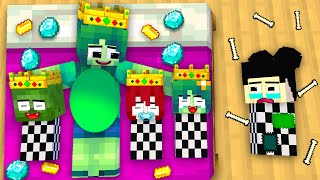 Monster School : Baby Zombie Challenge x Squid Game Doll Rich and Poor - Minecraft Animation