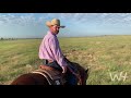 Miles baker riding outside the arena