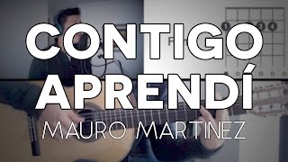 Contigo Aprendí Armando Manzanero Tutorial Cover - Guitarra [Mauro Martinez] chords