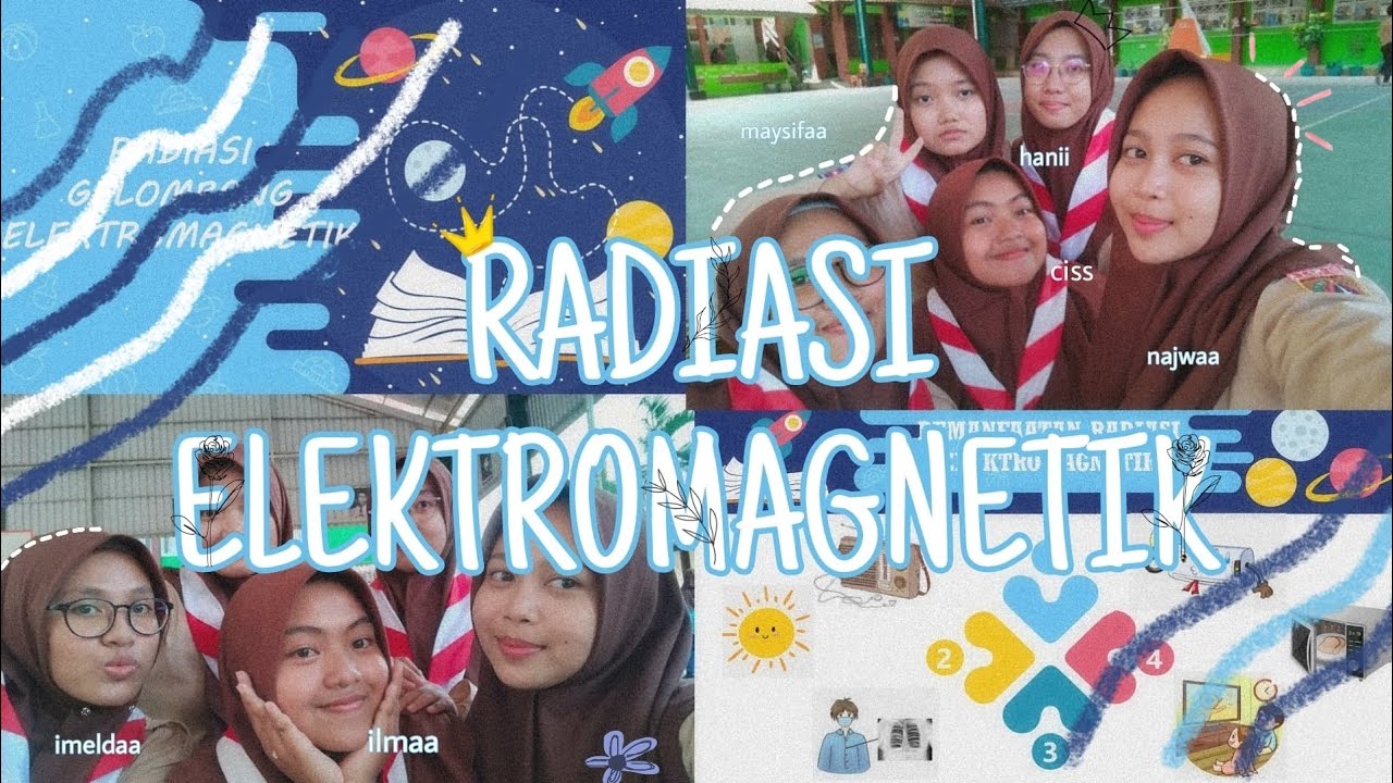 RADIASI GELOMBANG ELEKTROMAGNETIK || XII IPA 7 - YouTube