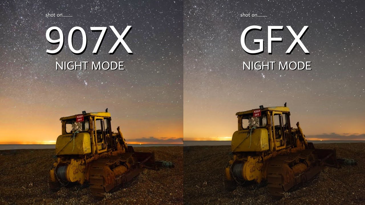 Hasselblad 907X 100C Vs Fujifilm GFX 100S NIGHTMODE Camera