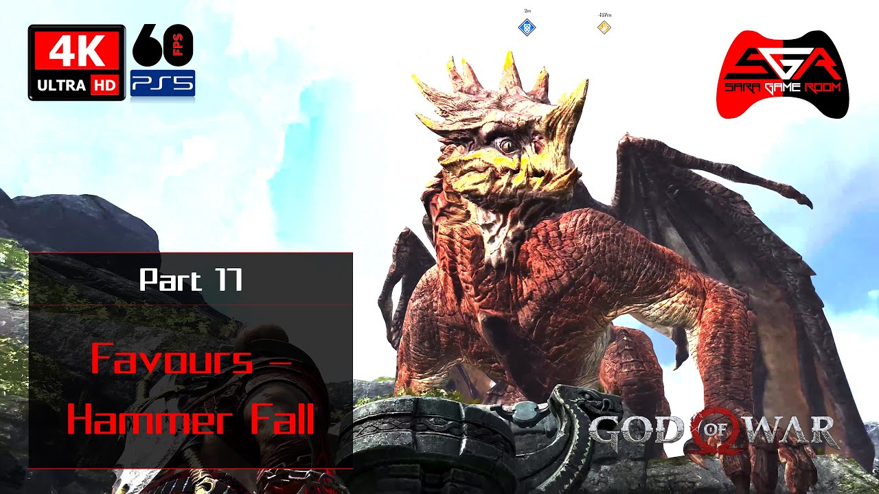 God of War Gameplay (2018) - Part 17 Side Mission - Hammer Fall