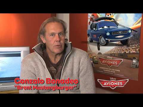 Aviones - Entrevista a Gonzalo Bonadeo (Voz de Brent Mustangburger) HD