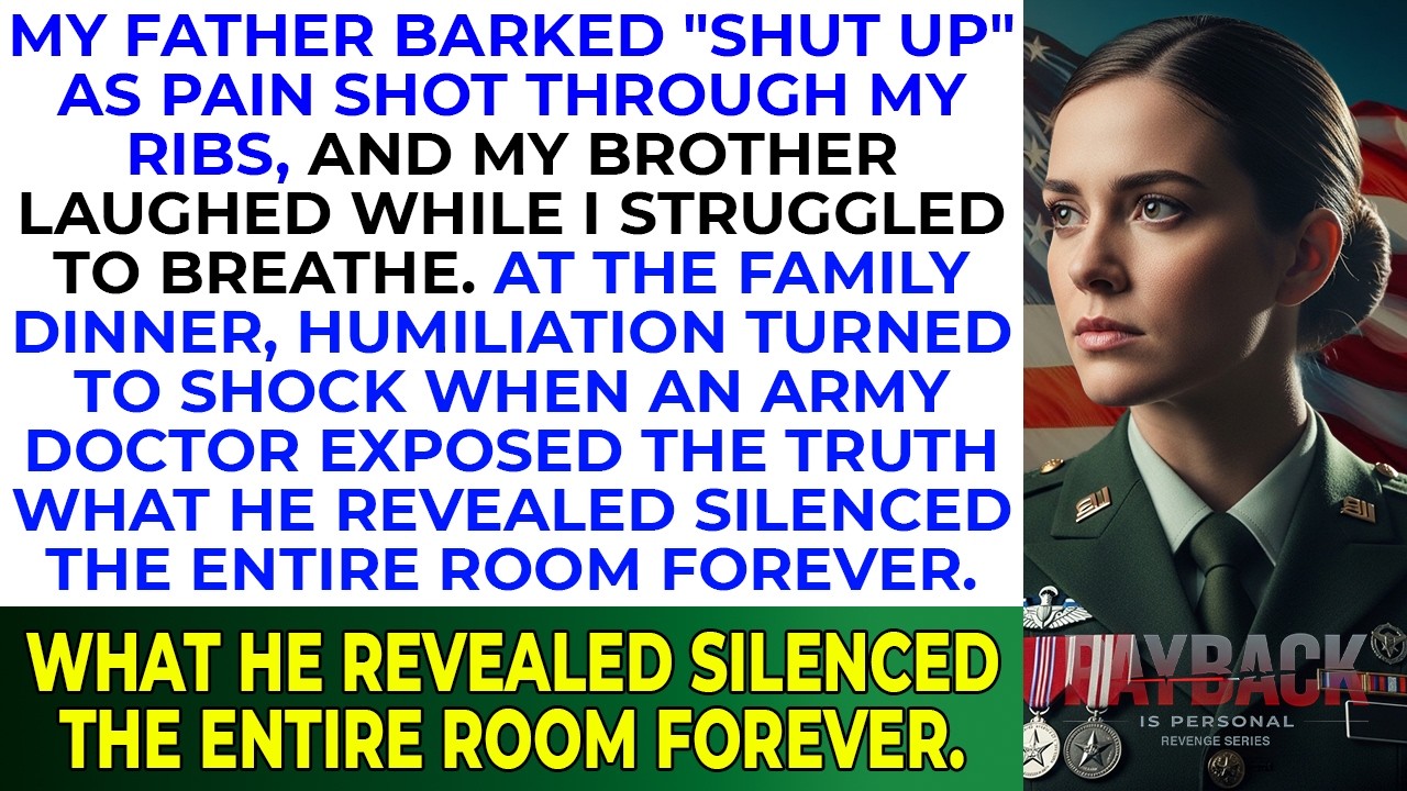 Shut Up, My Dad Barked As Pain Shot Through My Ribs—My Brother Laughed, Then The Doctor Appeared