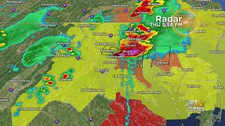 Severe Weather Moved Through Maryland Thursday Afternoon