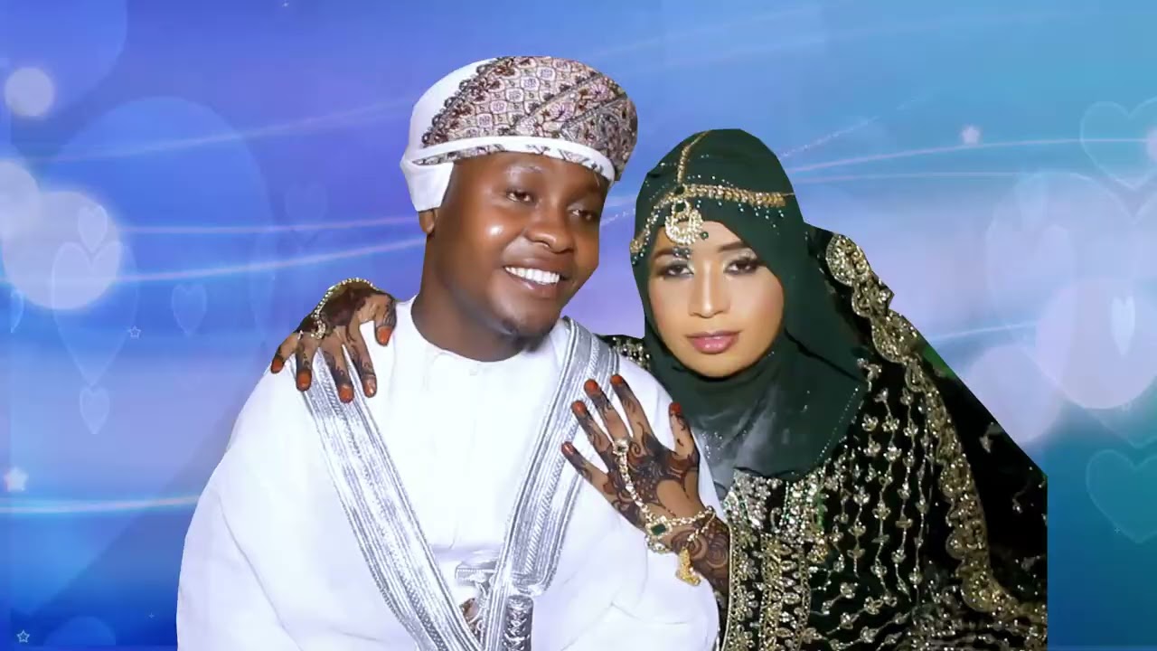 UST.JUMA FAKI NA JOPO LA WANA AQAZ WAKIWA CHOKOCHO PEMBA KATIKA NDOA YA SWAHIBA WAO .