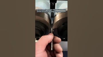 Metal rod two rollers thread rolling manufacture #steel #machine #threadrolling #thread #china