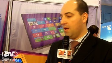 ISE 2014: Displax Introduces Large Scale Touchscreen Experience