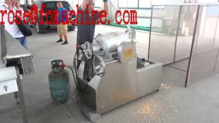 the video of the cereal air puffing machine from Rose