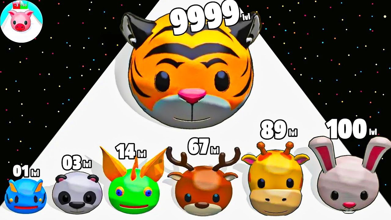 Slime Run Evolution - Level Up Slime Evolution Max Level Gameplay