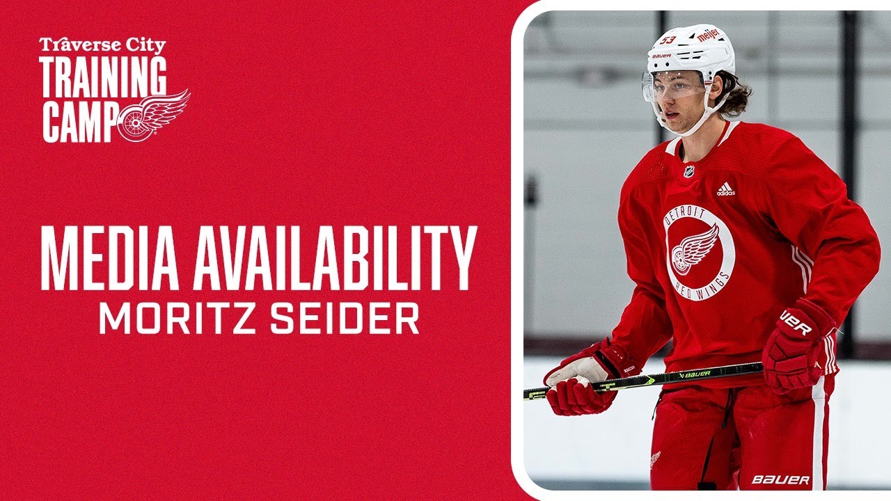 Moritz Seider Detroit Red Wings Jerseys, Moritz Seider Red Wings T