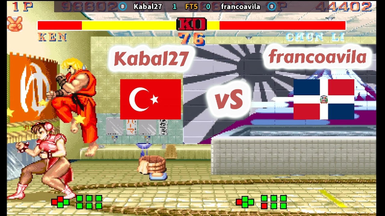Street Fighter II': Champion Edition - Kabal27 vs francoavila - FT5 -1080P/60FPS - 02.03.2026