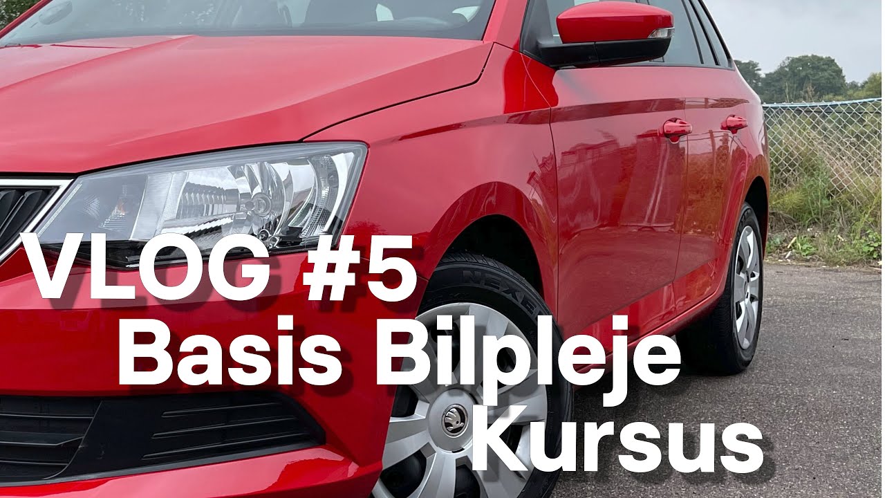 VLOG 5 Bilpleje Kursus L r At Polere Din Bil YouTube