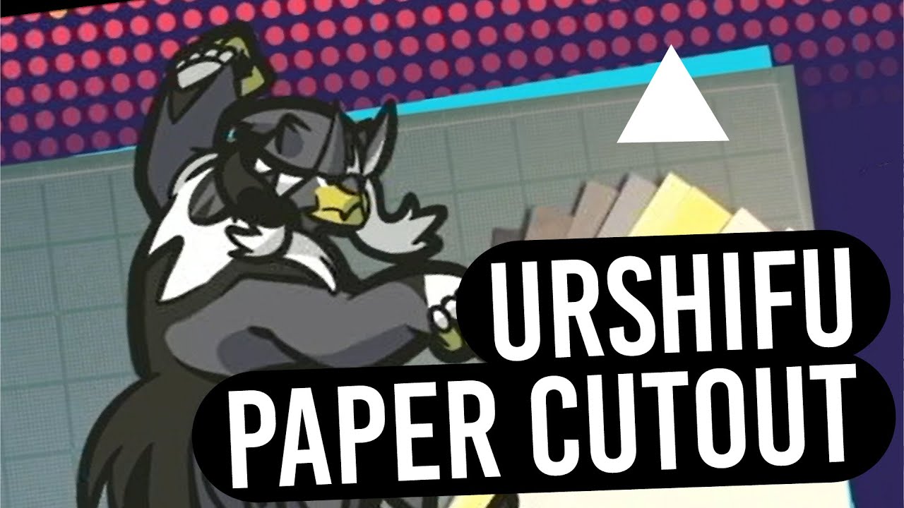 URSHIFU - Paper Cutout Process