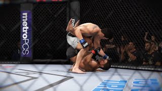 Henry Cejudo vs Dominick Cruz - Full Fight (EA Sports UFC 3)