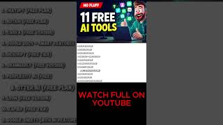11 FREE AI Tools That Are Actually Worth Using in 2026 (No Fluff, Real Gains)