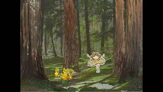 forest flashback scene