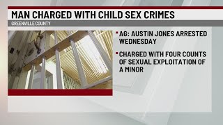 Upstate man facing child sex charges