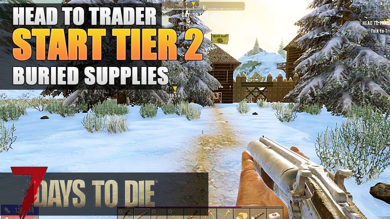 7 Days To Die | Head to Trader Hugh | Alpha 19 Gameplay | S1 EP12 - YouTube