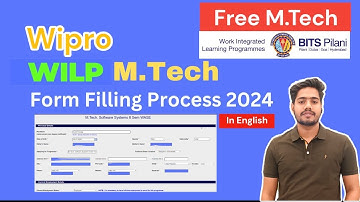 Step-by-Step Guide to WILP M.Tech Admission Form Filling 2024 | Complete Walkthrough #wipro #wilp
