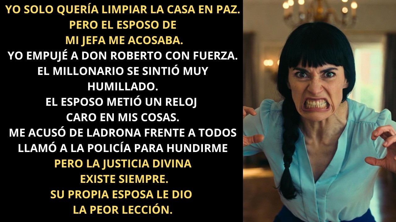 Rechacé al millonario y quiso meterme presa El final te hará llorar DE ESTA HISTORIA
