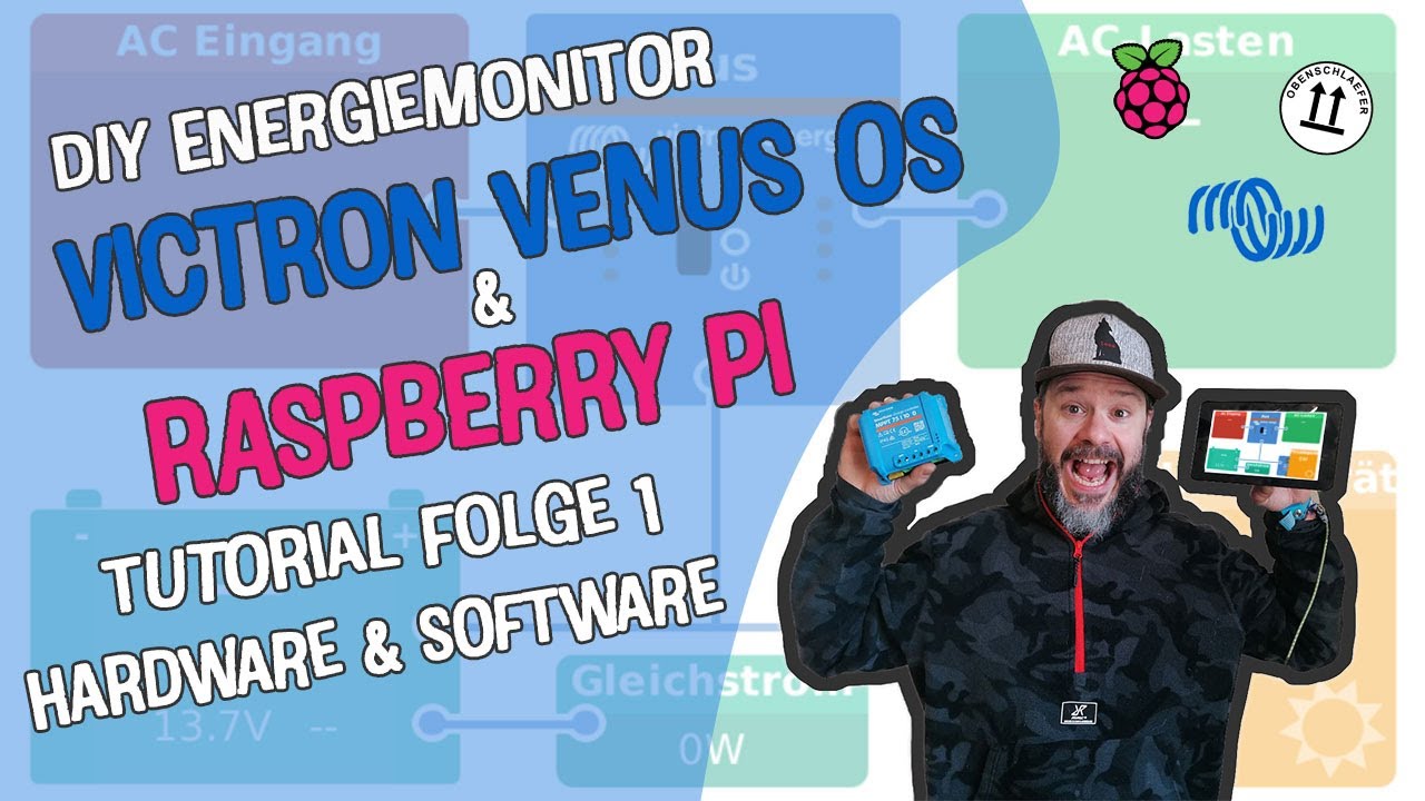  New  VICTRON VENUS OS \u0026 RASPBERRY PI | Hardware \u0026 Software | Folge 1 | DIY Energiemonitor
