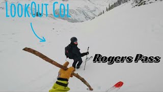 Skiing Lookout Col | Rogers Pass Backcountry