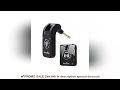 Wireless IEM System Transmitter Receiver 2.4GHz ISM Band Wireless Ear Monitor Automatic Pairing Plug