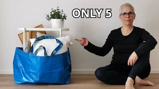 My Entire IKEA Living Room Fits in One Bag (Minimalist Floor Living)