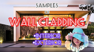 IDEAS for Exterior wall cladding or panel materials