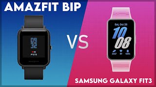 Amazfit Bip vs Samsung Galaxy Fit3 Comparison screenshot 5