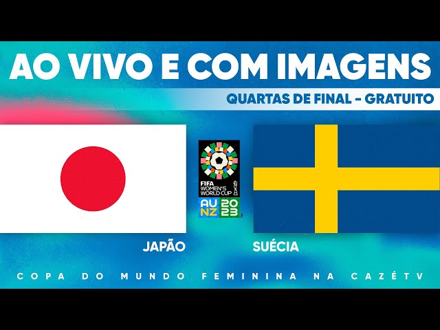 Japão x Suécia; onde assistir ao vivo o jogo desta sexta-feira (11) pela  Copa do Mundo Feminina - CenárioMT