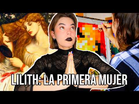 LILITH the FIRST WOMAN | I'll tell you her story while I paint a picture