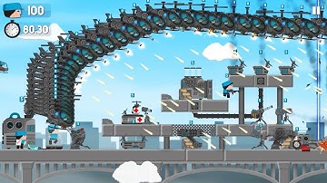 Clone Armies - Warman Chopper Army vs Sandbox Defense Power 6