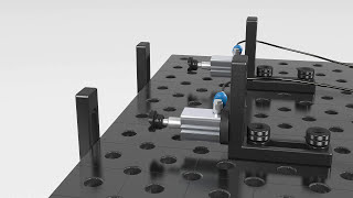 Pneumatikspanner Produktanwendung - 000850 Pneumatikzylinder kurze Form inkl. Adapter