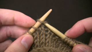 Knit Stitch - English Style