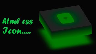 AMAZING ICON USING HTML CSS |@pinkweb0