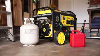 Champion 9200-Watt Dual Fuel Portable Generator (Model 201194)
