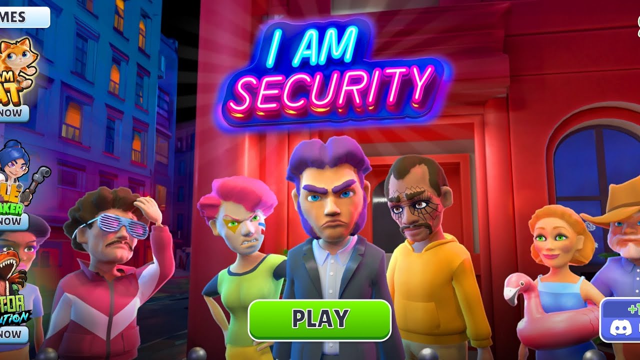 Играю в игру i am security