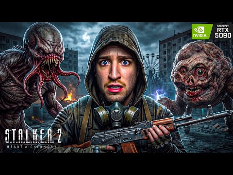 NEW STALKER IS OUT! ESCAPING THE ZONE! NEW MUTANTS AND STORY ON RTX 5090! (STALKER 2 COST OF HOPE)