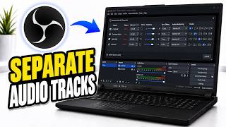 How to RECORD Separate Audio Tracks in OBS Studio | How to SET UP Multi-Track Audio in OBS
