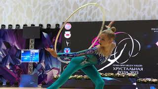 Aleksandra Borisova Hoop AA IT Crystal rose Minsk 2023