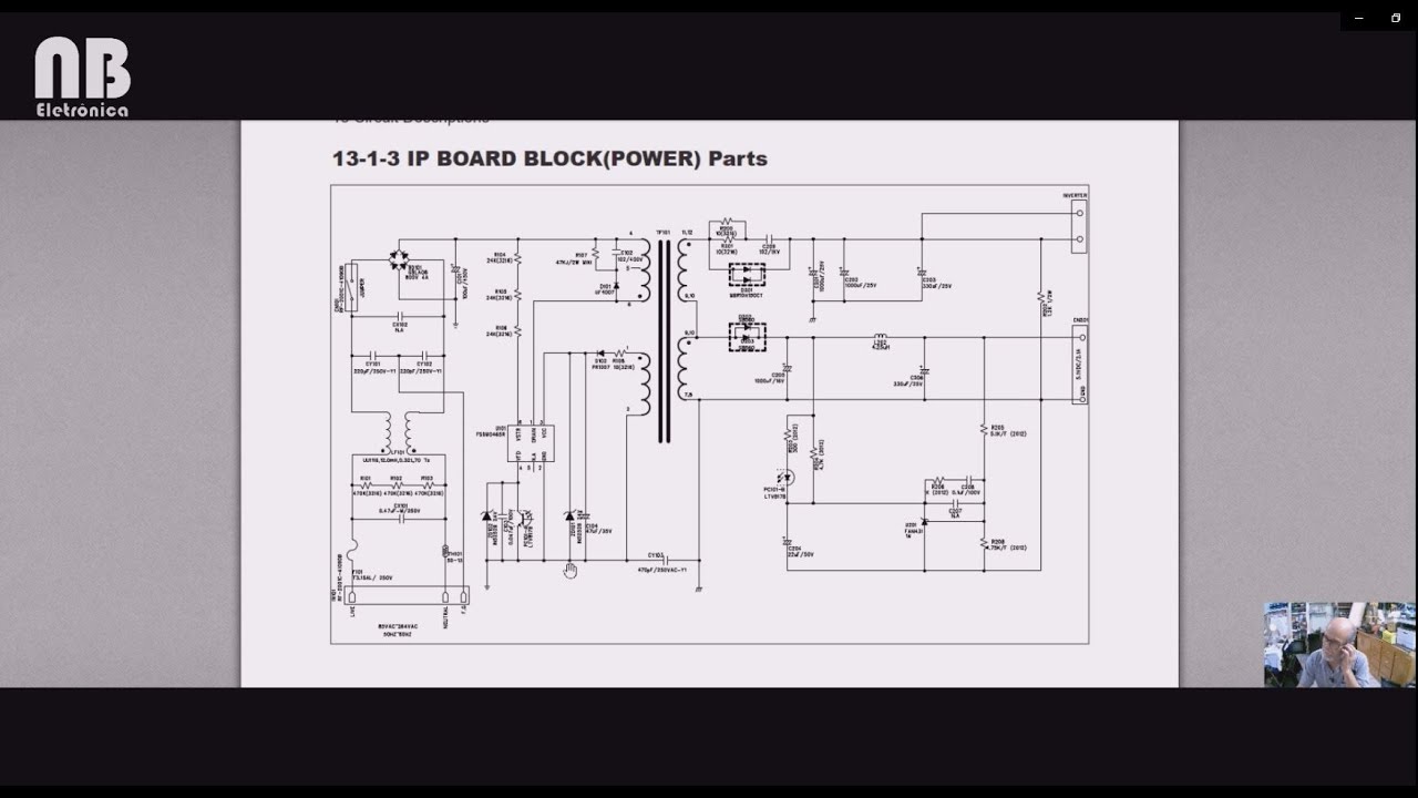 #39 - Reparo em monitor Samsung 732N, liga e em segundos apaga a tela ...