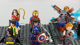 Lego Marvel Dc Lepin Vs Lele Vs Lebq Vs Miing Lego Ko Minifigure Comparison Review