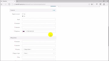 International Telephone Input With Flags and Dial Codes for OpenCart 2.x